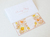 Персиковое свадебное приглашение «Цветочный миг»